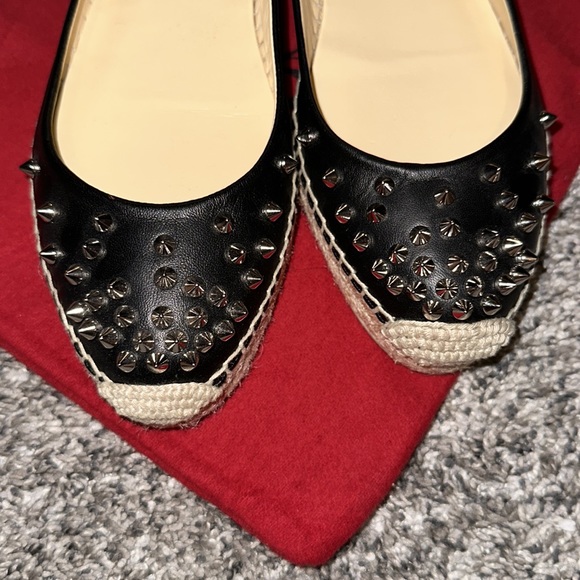 Christian Louboutin Aliochette Flat Nappa size 40 black - Picture 3 of 7